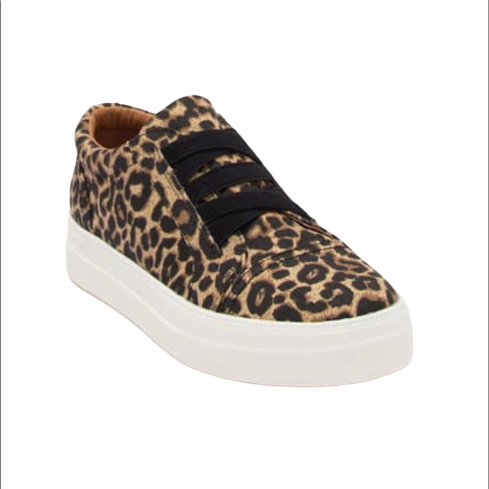 Report Rowdy Platform Sneaker, Leopard, Sz 9.5